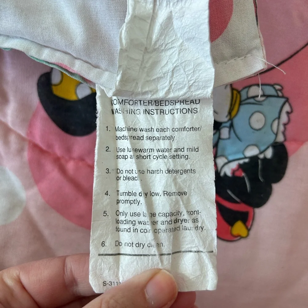 Vintage Disney Comforter size Full